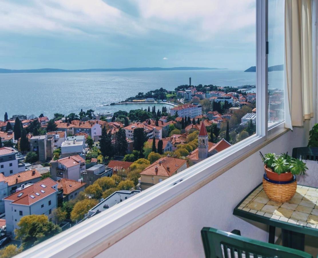 Penthouse Horizont Apartment Split Exterior foto